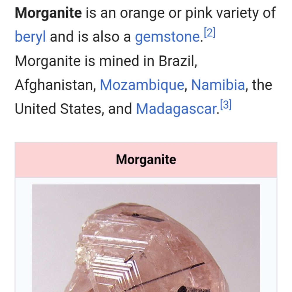 MORGANITE - 9.85 Carats - NATURAL, Genuine PEACH MORGANITE from MADAGASCAR - Picture 9 of 17